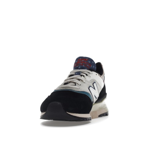 Кроссы New Balance 997 Black Beige - мужская сетка размеров