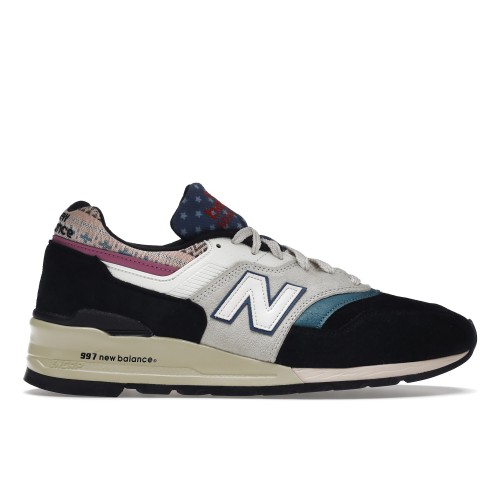 Кроссы New Balance 997 Black Beige - мужская сетка размеров