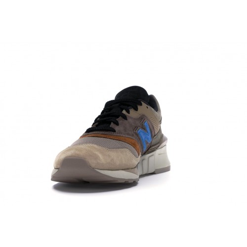 Кроссы New Balance 997S Fusion Kith x nonnative Brown Beige - мужская сетка размеров