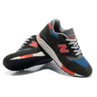 New Balance 998 MiUSA J. Crew Grey Blue Orange