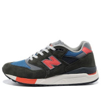 New Balance 998 MiUSA J. Crew Grey Blue Orange