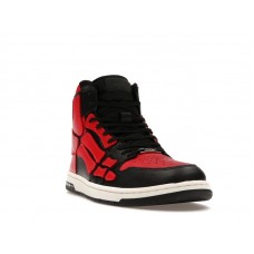 AMIRI Skel Top Hi Black Red White