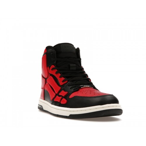 AMIRI Skel Top Hi Black Red White - мужская сетка размеров
