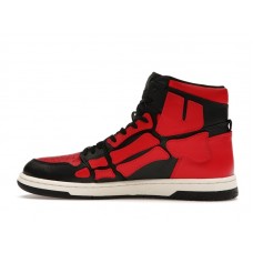 AMIRI Skel Top Hi Black Red White