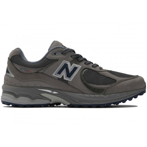 Кроссы New Balance 2002R Golf Dark Grey - мужская сетка размеров