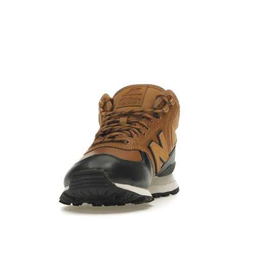 Кроссы New Balance MH574 Boot Workwear Black - мужская сетка размеров
