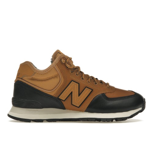 Кроссы New Balance MH574 Boot Workwear Black - мужская сетка размеров