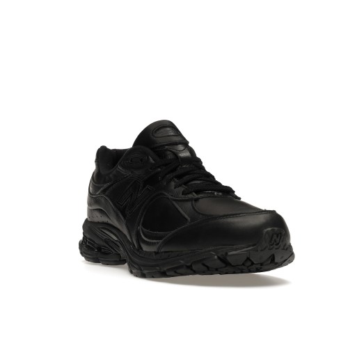 Кроссы New Balance 2002R Black - мужская сетка размеров