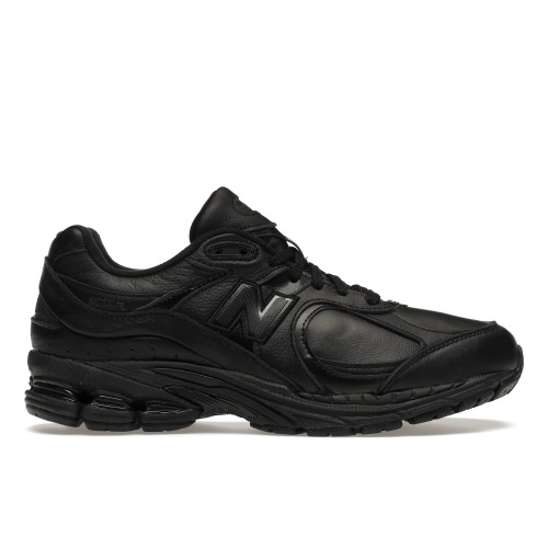 Кроссы New Balance 2002R Black - мужская сетка размеров