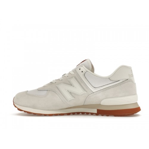 Кроссы New Balance 574 Sea Salt Rust - мужская сетка размеров