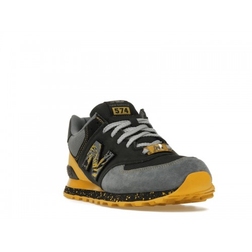 Кроссы New Balance 574 Shelflife x Dr. Z City Of Gold - мужская сетка размеров