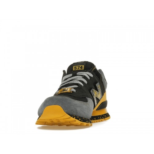 Кроссы New Balance 574 Shelflife x Dr. Z City Of Gold - мужская сетка размеров