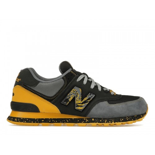 Кроссы New Balance 574 Shelflife x Dr. Z City Of Gold - мужская сетка размеров