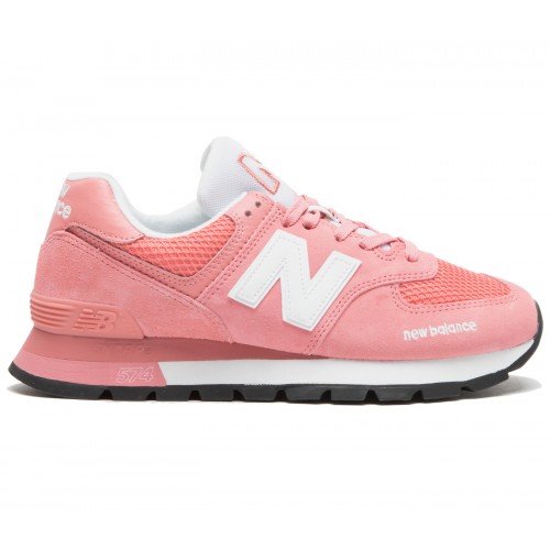 Кроссы New Balance 574 Rugged Desert Pink - мужская сетка размеров