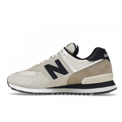 Кроссы New Balance 574 Macadamia Nut - мужская сетка размеров