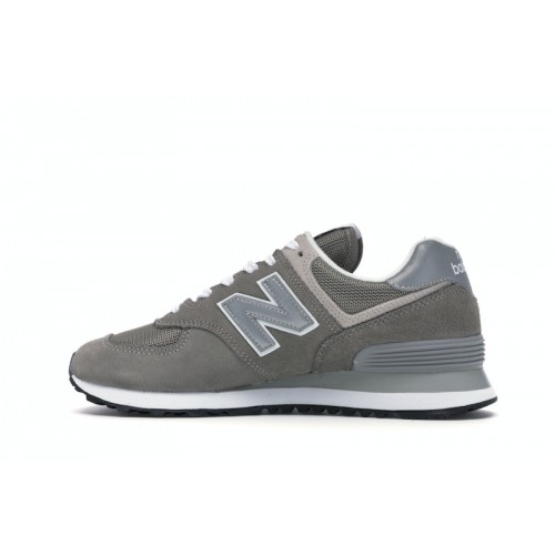 Кроссы New Balance 574 Grey Day Classic Grey - мужская сетка размеров