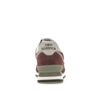 Кроссовки New Balance 574 Burgundy White