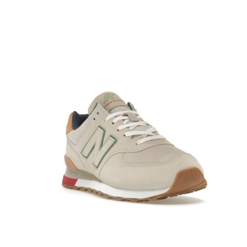 Кроссы New Balance 574 Taupe Caramel - мужская сетка размеров