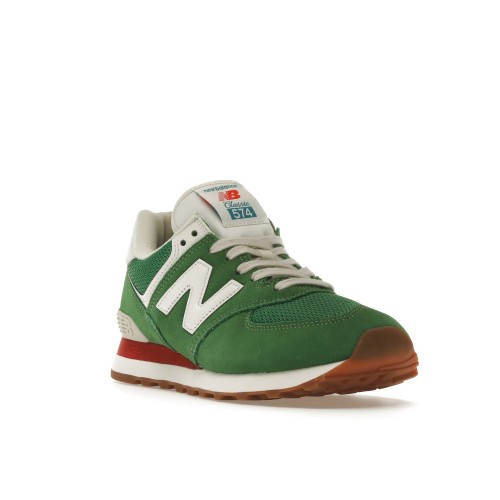 Кроссы New Balance 574 Varsity Green - мужская сетка размеров