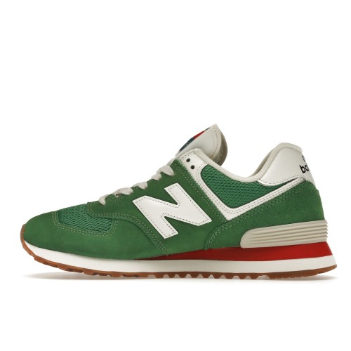 Кроссы New Balance 574 Varsity Green - мужская сетка размеров