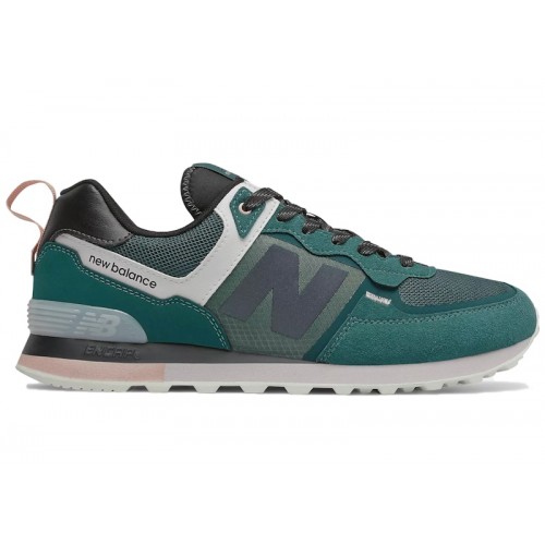 Кроссы New Balance 574 Mountain Teal - мужская сетка размеров