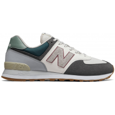 Кроссовки New Balance 574 Grey Cream Mint Green