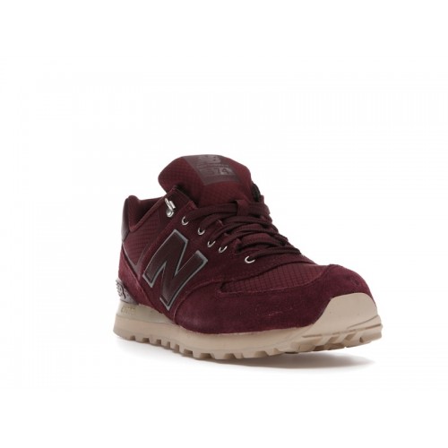 Кроссы New Balance 574 Outdoor Activist Burgundy - мужская сетка размеров