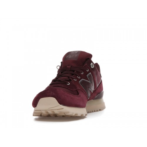 Кроссы New Balance 574 Outdoor Activist Burgundy - мужская сетка размеров