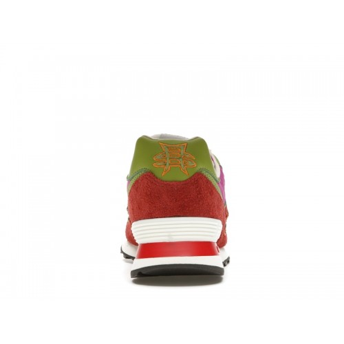 Кроссы New Balance 574 Stray Rats Red - мужская сетка размеров