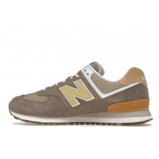 Кроссовки New Balance 574 Light Brown Soft Yellow