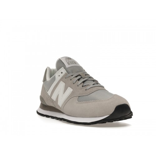 Кроссы New Balance 574 Rain Cloud - мужская сетка размеров