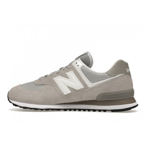 Кроссы New Balance 574 Rain Cloud - мужская сетка размеров