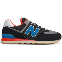 Кроссовки New Balance 574 Black Blue Red