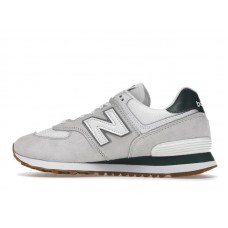 Кроссовки New Balance 574 White Green Gum