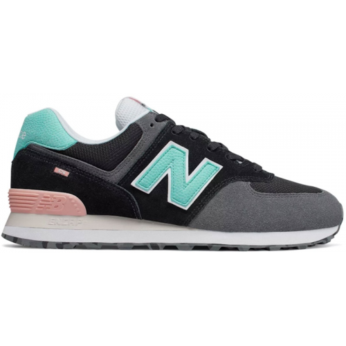 Кроссы New Balance 574 Marbled Street Black - мужская сетка размеров