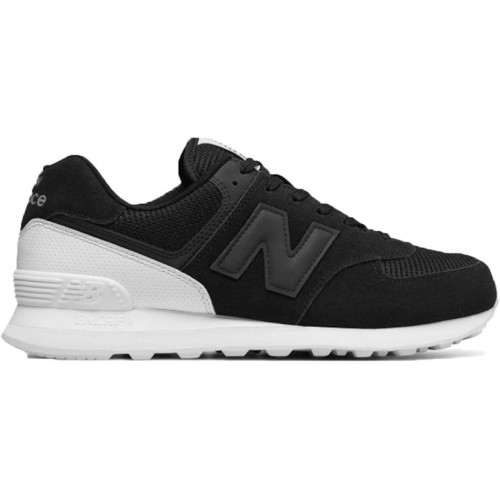 Кроссы New Balance 574 Black Classic - мужская сетка размеров