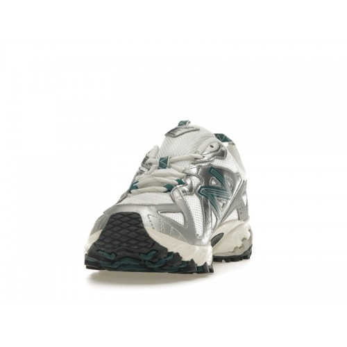 Кроссы New Balance 610 Silver Metallic Reflection Green - мужская сетка размеров