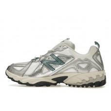 Кроссовки New Balance 610 Silver Metallic Reflection Green