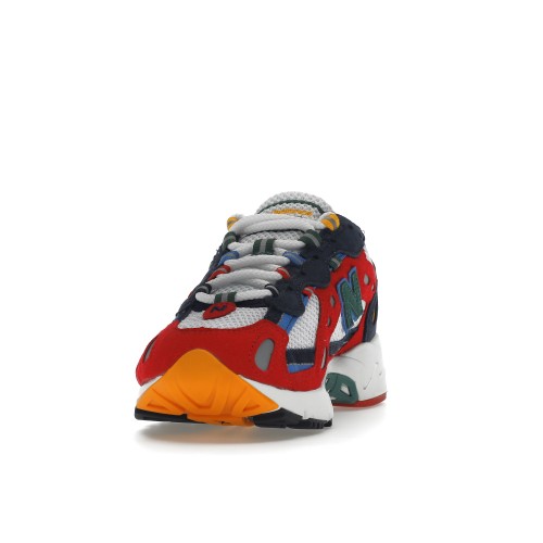 Кроссы New Balance 827 Abzorb Aime Leon Dore Red - мужская сетка размеров