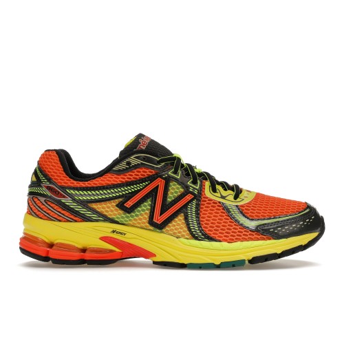 Кроссы New Balance 860v2 Aime Leon Dore Orange - мужская сетка размеров