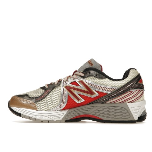 Кроссы New Balance 860v2 Aime Leon Dore Red - мужская сетка размеров