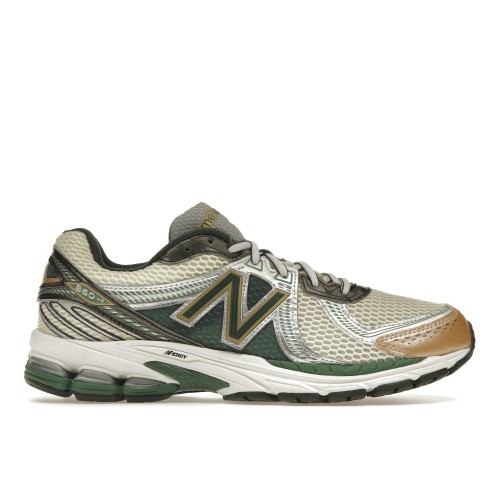 Кроссы New Balance 860v2 Aime Leon Dore Green - мужская сетка размеров