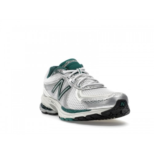 Кроссы New Balance 860v2 Aimé Leon Dore Grey Green - мужская сетка размеров