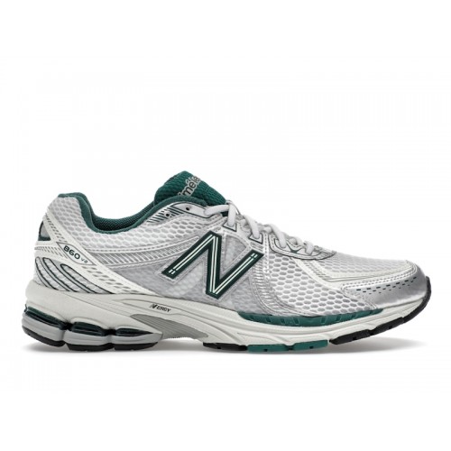Кроссы New Balance 860v2 Aimé Leon Dore Grey Green - мужская сетка размеров