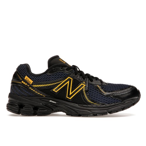 Кроссы New Balance 860v2 Dime Black - мужская сетка размеров