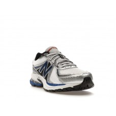 Кроссовки New Balance 860v2 White Team Royal Silver