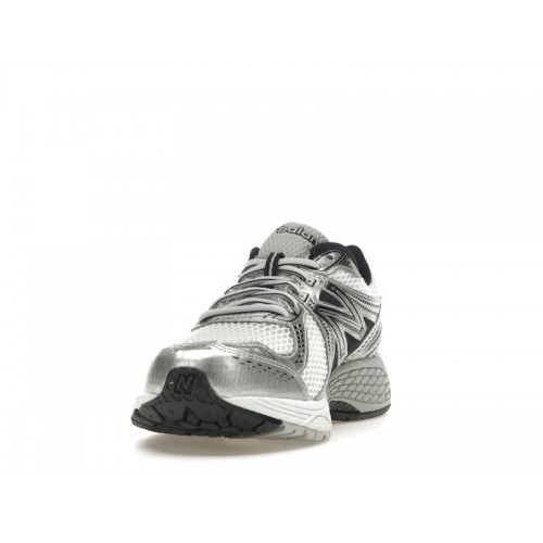 Кроссы New Balance 860v2 Black White Silver - мужская сетка размеров