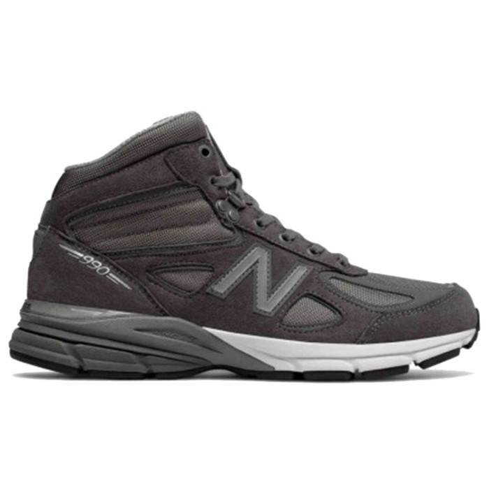 New Balance 990v4 Mid Made in USA Grey - мужская сетка размеров New Balance 990v4 Mid Made in USA Grey - мужская сетка размеров