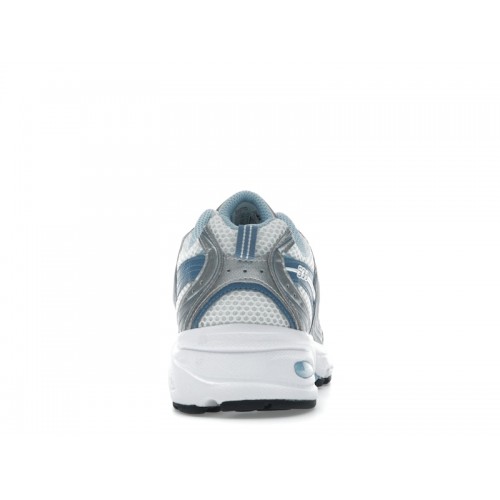 Кроссы New Balance 530 Silver Metallic Heron Blue - мужская сетка размеров