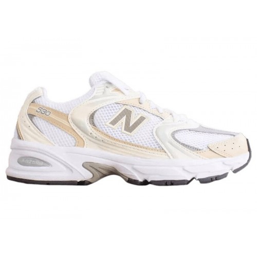 Кроссы New Balance 530 Beige Silver - мужская сетка размеров